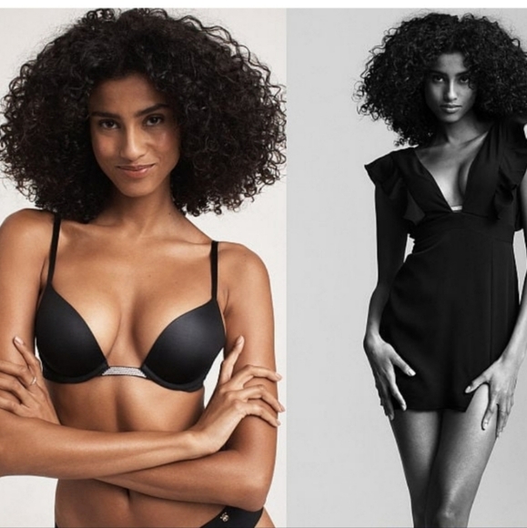 🍒NWT🍒 VS BARE PUNGE CONVERTIBLE INVISIBLE SOLUTION BLING BRA - Picture 2 of 6